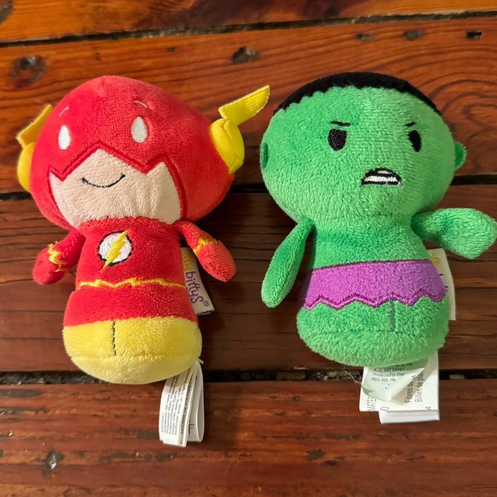 Hallmark Itty Bittys Marvel The Flash & Hulk